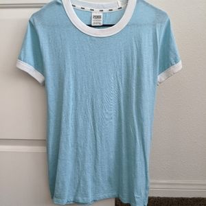Victoria's Secret PINK ringer tee